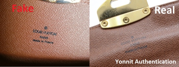 Real vs fake Louis Vuitton wallet. How to spot fake Louis Vuitton