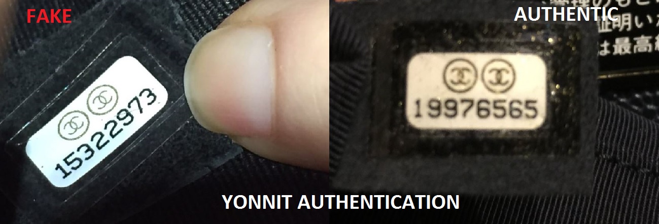 Chanel Fake Authenticity Card – Yonnit Authentication