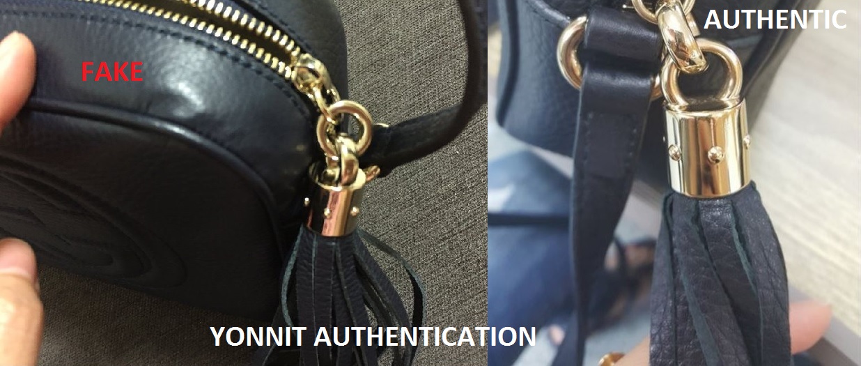 how to tell if a gucci soho bag is real